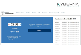KYBERNA Versteigerungsplattform
